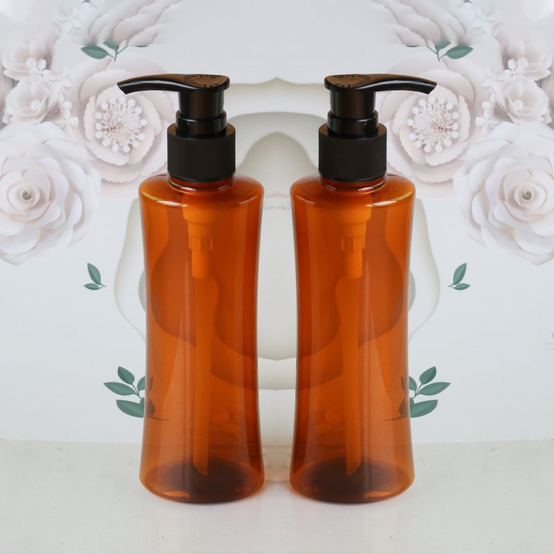 Amber UV-protective bottle