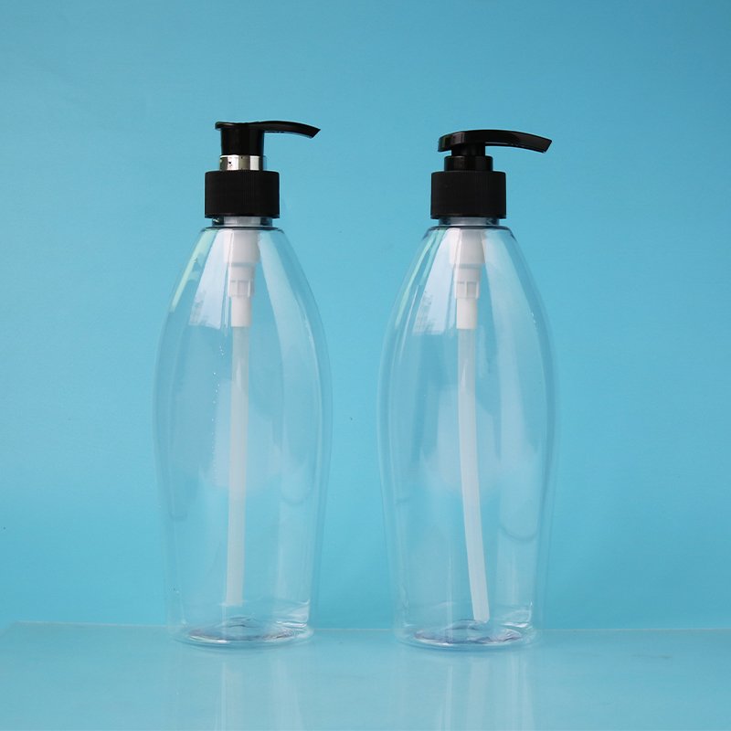 Cosmetics PET bottle with lotion pump